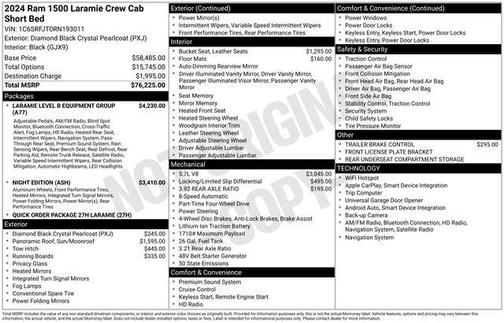 2024 RAM 1500 Laramie