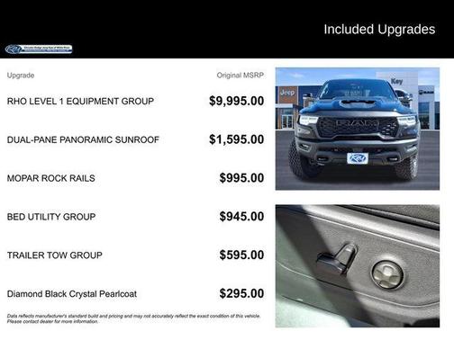 Diamond Black 2026 RAM 1500 RHO