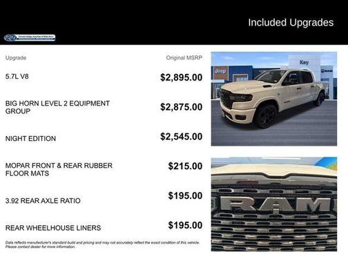 2026 RAM 1500 Big Horn/Lone Star