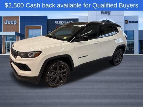 Bright White Clearcoat 2026 Jeep Compass Limited