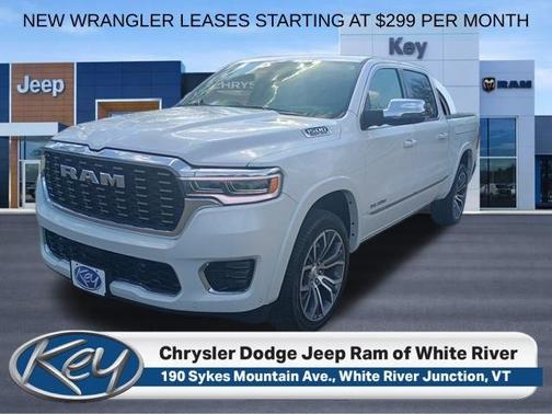 Ivory White 2025 RAM 1500 Tungsten