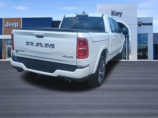 Ivory White 2025 RAM 1500 Tungsten