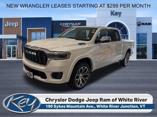 Ivory White 2025 RAM 1500 Tungsten