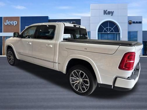 Ivory White 2025 RAM 1500 Tungsten