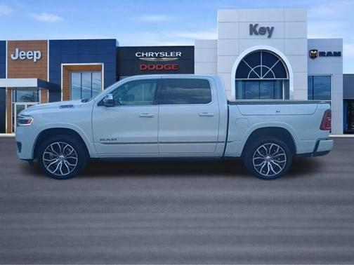 Ivory White 2025 RAM 1500 Tungsten