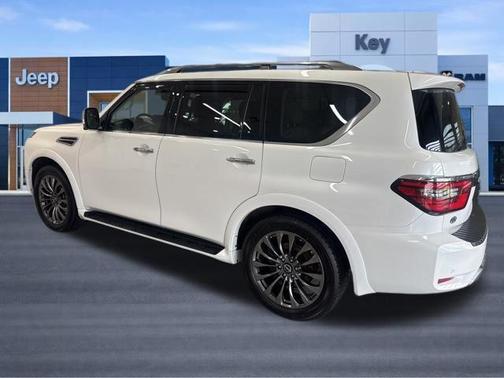 Aspen White 2023 Nissan Armada Platinum