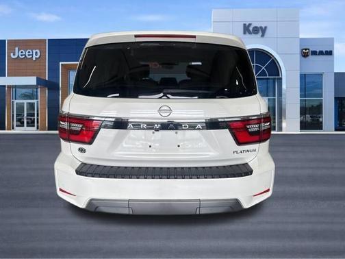 Aspen White 2023 Nissan Armada Platinum