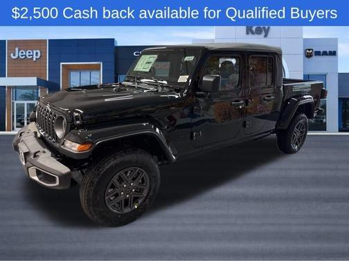Black Clearcoat 2026 Jeep Gladiator Sport
