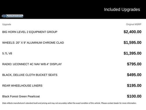 2019 RAM 1500 Big Horn