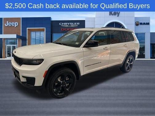 Bright White Clearcoat 2025 Jeep Grand Cherokee L Laredo