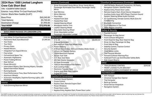 2024 RAM 1500 Longhorn