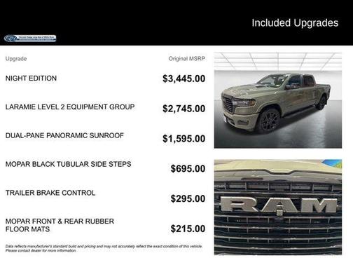 2026 RAM 1500 Laramie
