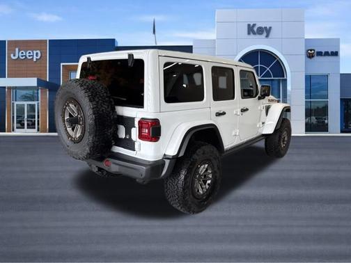 Bright White Clearcoat 2025 Jeep Wrangler Rubicon 392