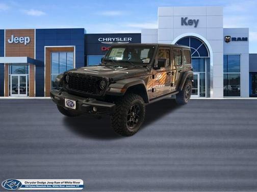 Granite Crystal Clearcoat Metallic 2025 Jeep Wrangler Sport