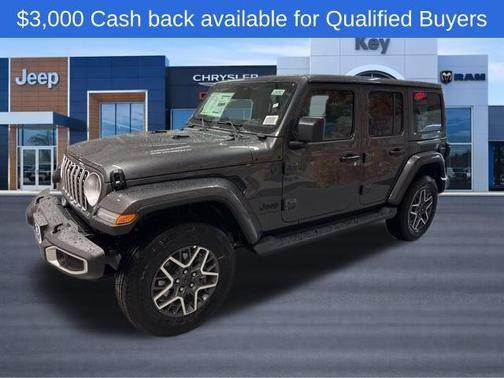 Granite Crystal Clearcoat Metallic 2026 Jeep Wrangler Sahara