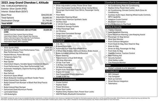 2023 Jeep Grand Cherokee L Laredo