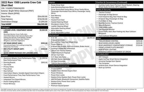 2022 RAM 1500 Laramie
