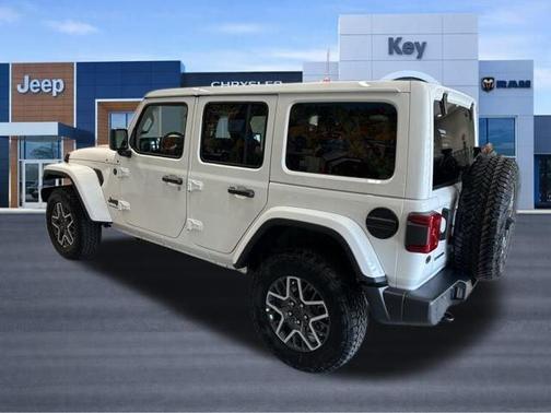 Bright White Clearcoat 2025 Jeep Wrangler Sahara