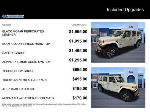 Bright White Clearcoat 2025 Jeep Wrangler Sahara