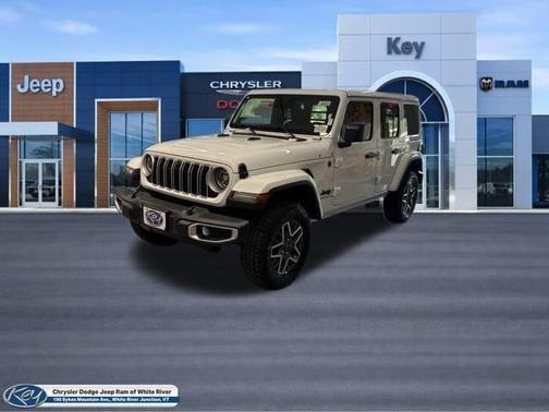 Bright White Clearcoat 2025 Jeep Wrangler Sahara