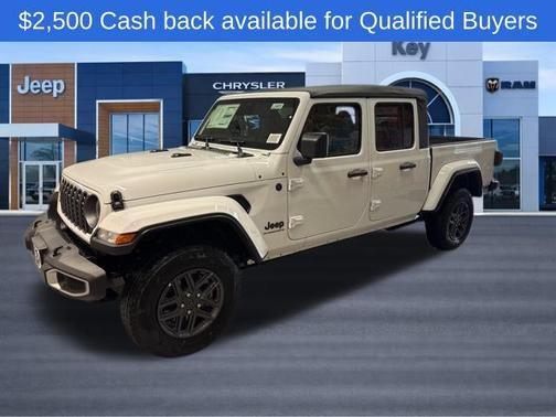 Bright White Clearcoat 2026 Jeep Gladiator Sport