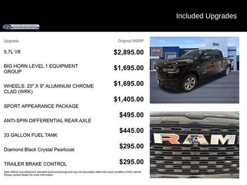 Diamond Black 2026 RAM 1500 Big Horn/Lone Star