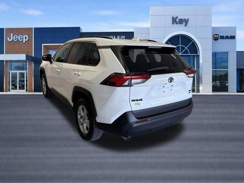 Super White 2021 Toyota RAV4 XLE