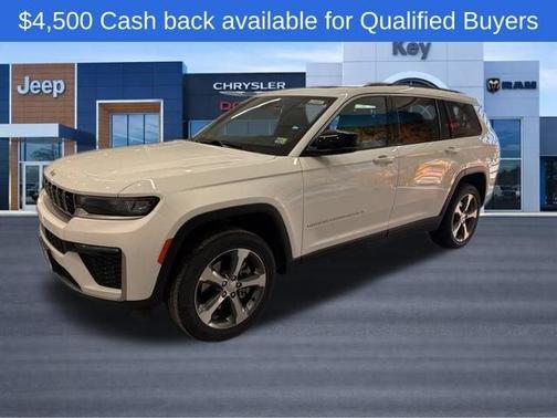 Bright White Clearcoat 2026 Jeep Grand Cherokee L Limited