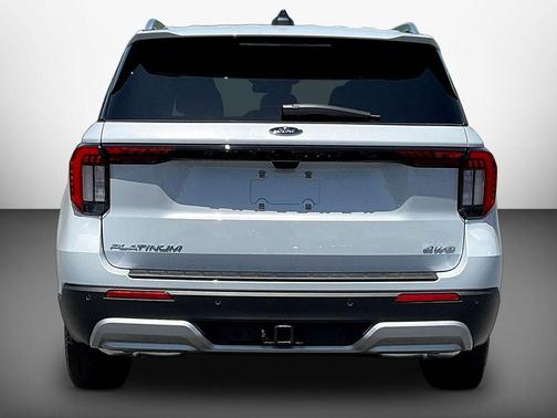 Space White Metallic 2026 Ford Explorer Platinum