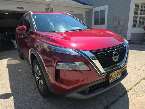 Scarlet Ember Tintcoat 2023 Nissan Rogue SV