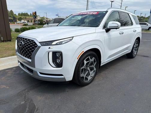 Hyper White 2021 Hyundai PALISADE Calligraphy