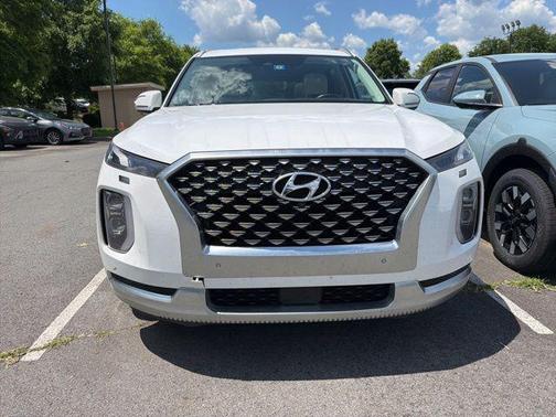 Hyper White 2021 Hyundai PALISADE Calligraphy