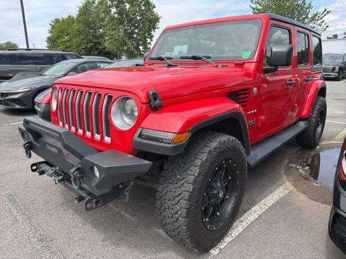 Firecracker Red Clearcoat 2021 Jeep Wrangler Unlimited Sahara
