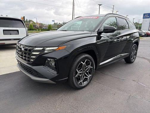 Black Pearl 2024 Hyundai TUCSON Hybrid N Line