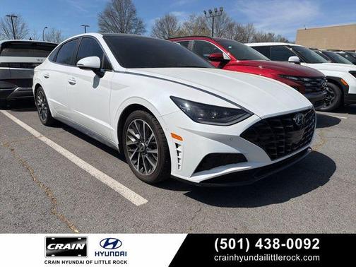 Quartz White 2022 Hyundai SONATA Limited