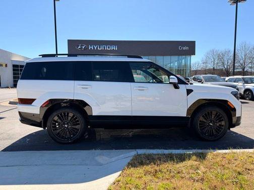 Serenity White 2026 Hyundai SANTA FE Calligraphy