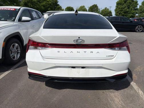 Serenity White Pearl 2023 Hyundai ELANTRA Limited