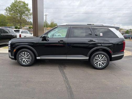 Abyss Black Pearl 2026 Hyundai Palisade Hybrid Blue SEL 7P