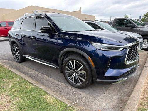 Blue 2022 INFINITI QX60 SENSORY