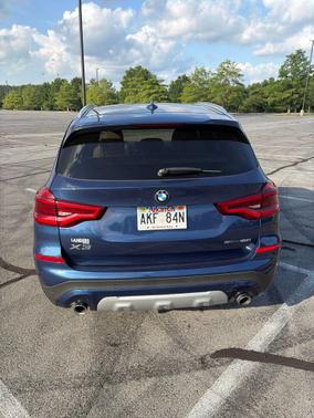 Blue Metallic 2020 BMW X3 sDrive30i