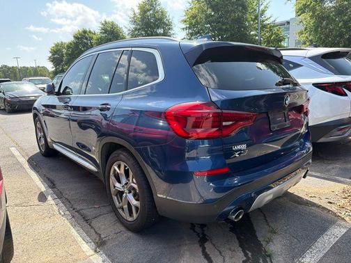 Blue Metallic 2020 BMW X3 sDrive30i