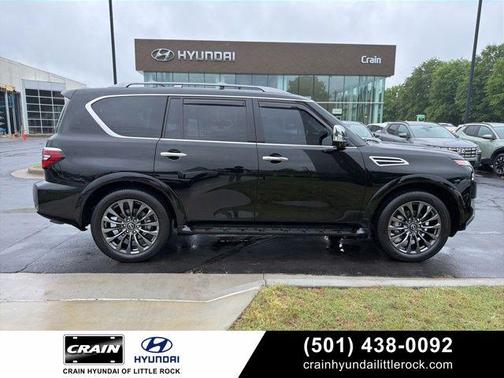 Super Black 2023 Nissan Armada Platinum 4WD