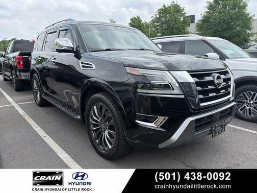 Super Black 2023 Nissan Armada Platinum 4WD