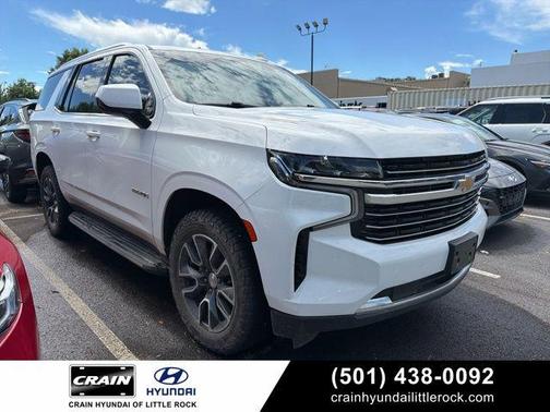 Summit White 2021 Chevrolet Tahoe LT