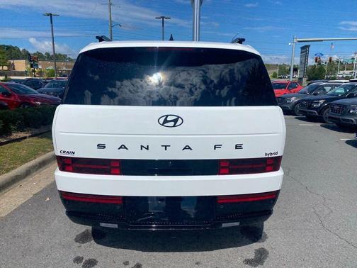 Serenity White 2026 Hyundai SANTA FE HEV Calligraphy