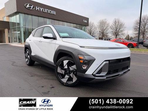 Atlas White 2026 Hyundai KONA Limited SUV