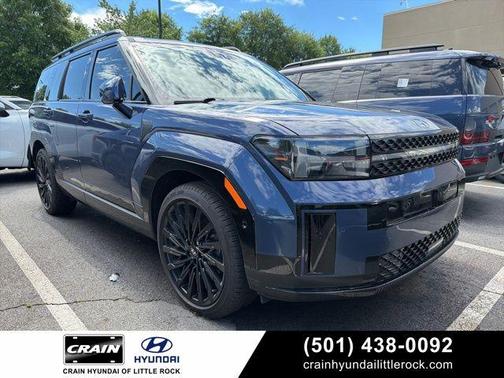 Atlantis Blue 2025 Hyundai SANTA FE Calligraphy