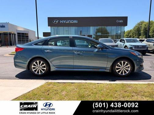 Nouveau Blue 2017 Hyundai SONATA Limited