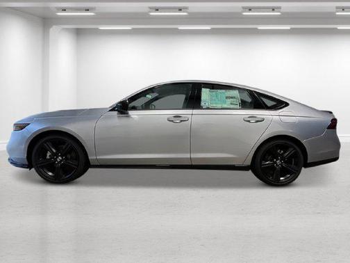 Solar Silver Metallic 2026 Honda Accord Hybrid Sport-L