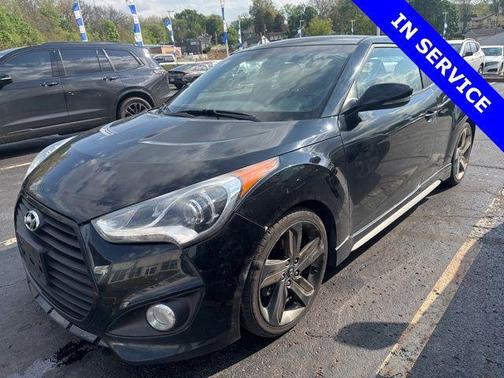 Ultra Black 2015 Hyundai Veloster Turbo